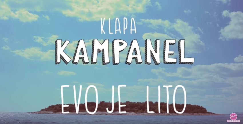Vruće ljetne dane rashladite odličnim koncertima Klape Kampanel i pjesmom ‘Evo je lito’!
