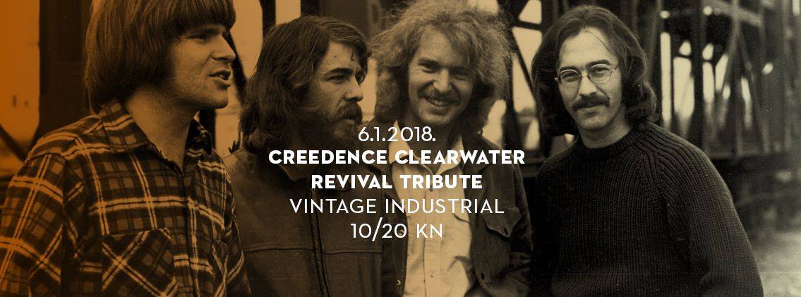 Creedence Clearwater Revival Tribute u Vintage Industrial Baru