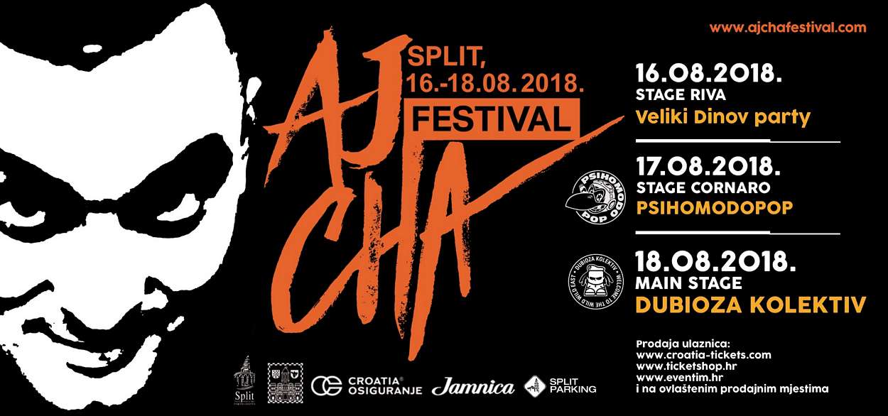 Velikim tulumom na Splitskoj Rivi u čast Dinu Dvorniku 16. kolovoza počinje drugi Aj Cha festival!