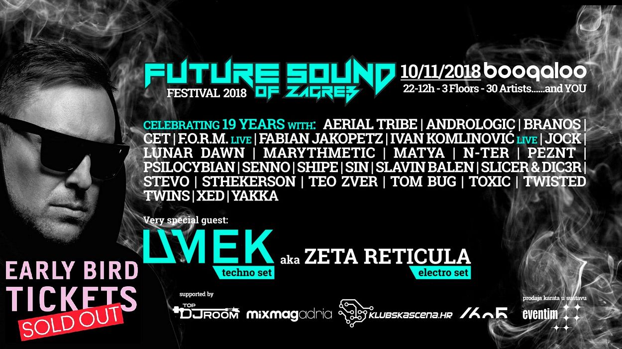 Future Sound Of Zagreb festival slavi rođendan uz najveću produkciju do sada. Dolazi i Umek!