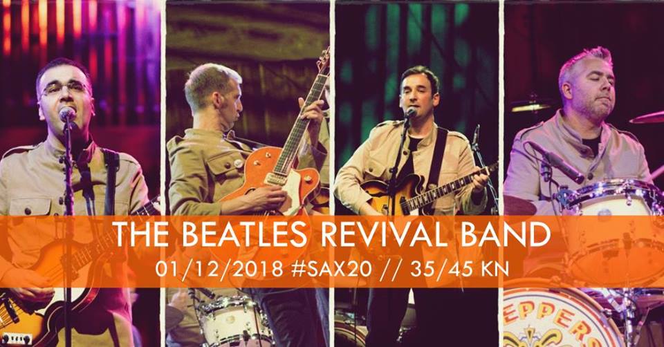 The Beatles Revival Band 1. prosinca u klubu Sax