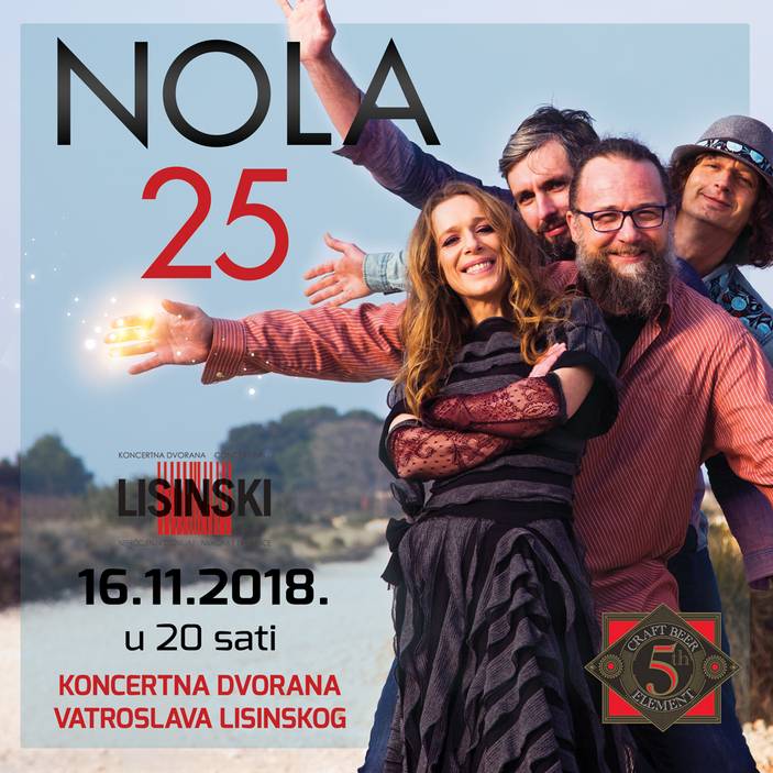 Do slavljeničkog koncerta grupe Nola u Lisinskom brojimo dane!