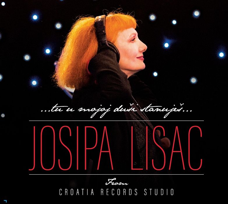 “Josipa Lisac from Croatia Records studio” i na vinilu