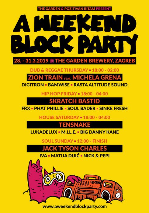 Hip hop virtuoz DJ Skratch Bastid predvodi drugi dan A Weekend Block Partyja