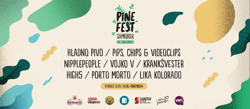 Pipsi, Nipplepeople, Krankšvester i Porto Morto nova imena prvog Pine festa u Samoboru