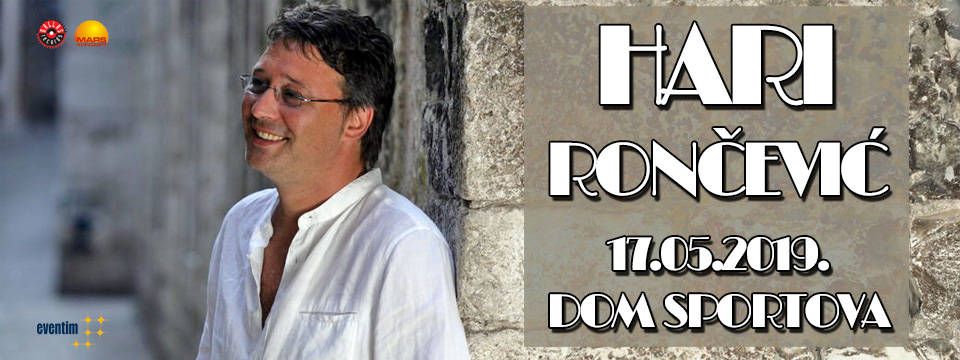Hari Rončević slavi 25 godina karijere velikim koncertom u Domu sportova