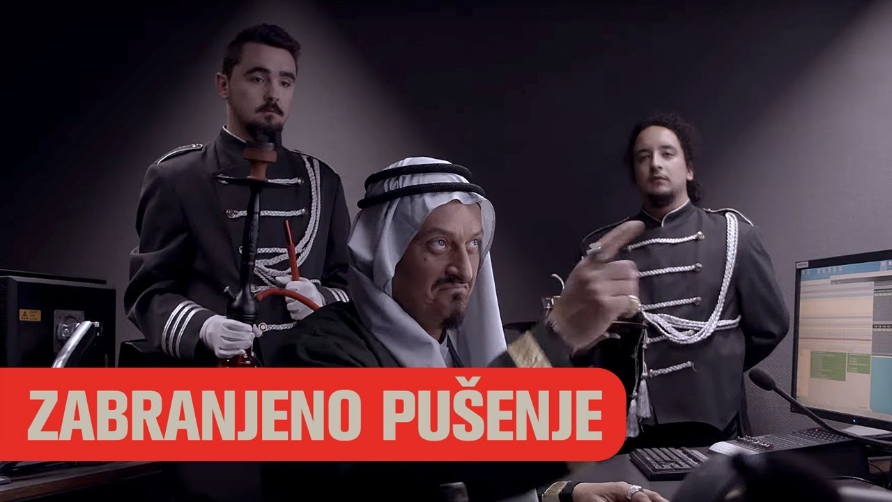 Zabranjeno pušenje u novom je video spotu za pjesmu “Kupi nas Ali” spojilo Sassju, Halida Bešlića, Amara Osima i jednog šeika iz Dubaija