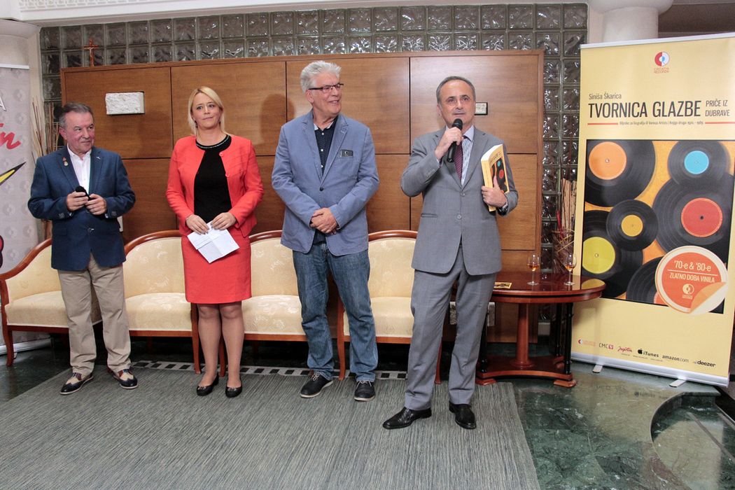 Druga knjiga “Tvornica glazbe – priče iz Dubrave” autora Siniše Škarice predstavljena u Beogradu