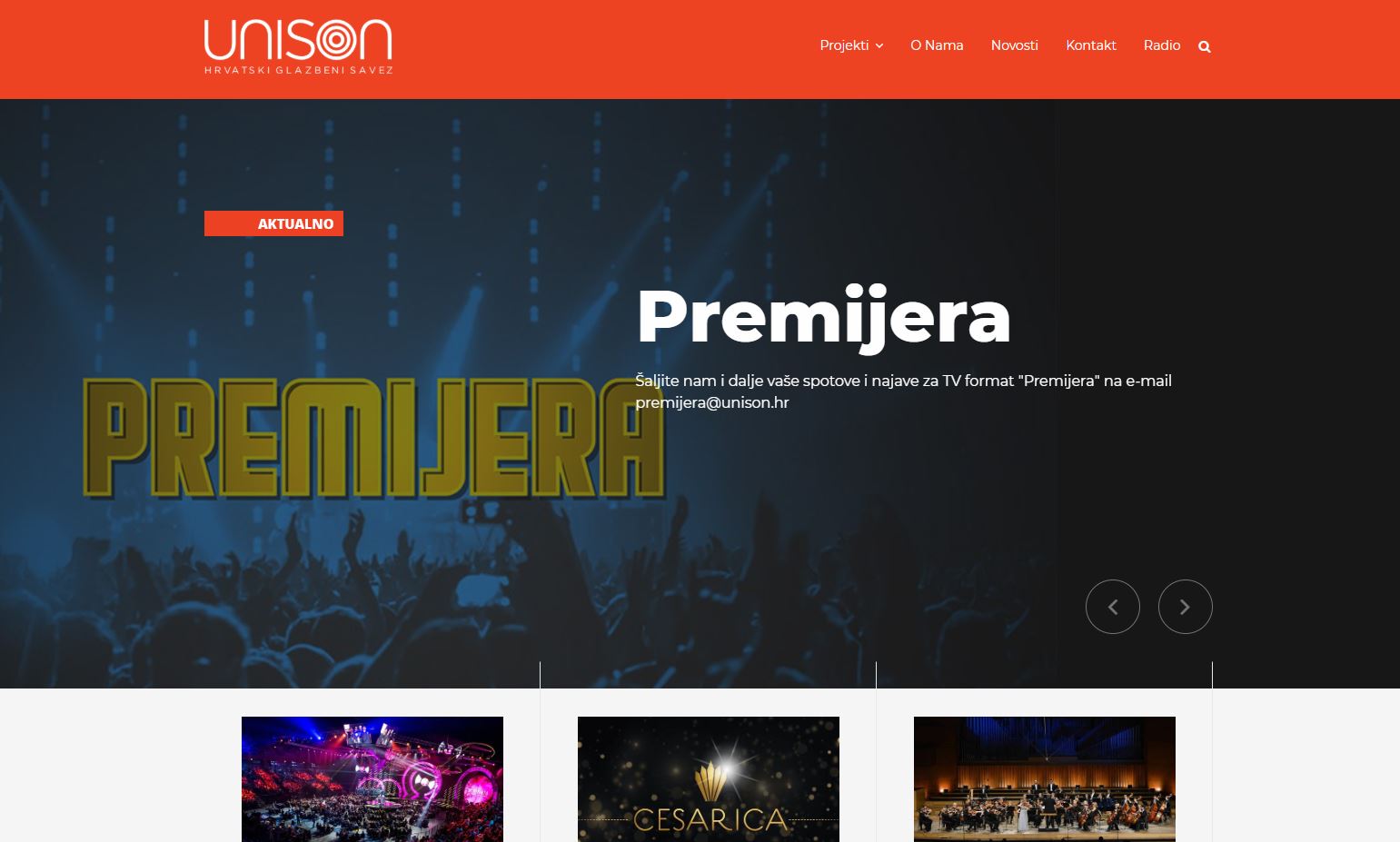 Unison ima novu web stranicu!