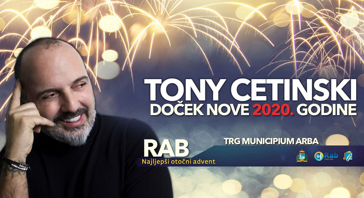Rab je već spreman: Tony Cetinski uvest će Rabljane i njihove goste u Novu godinu!