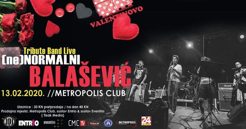 Zaljubite se i zapjevajte uz najljepše Balaševićeve pjesme i proslavite Valentinovo u pravom romantičnom okruženju