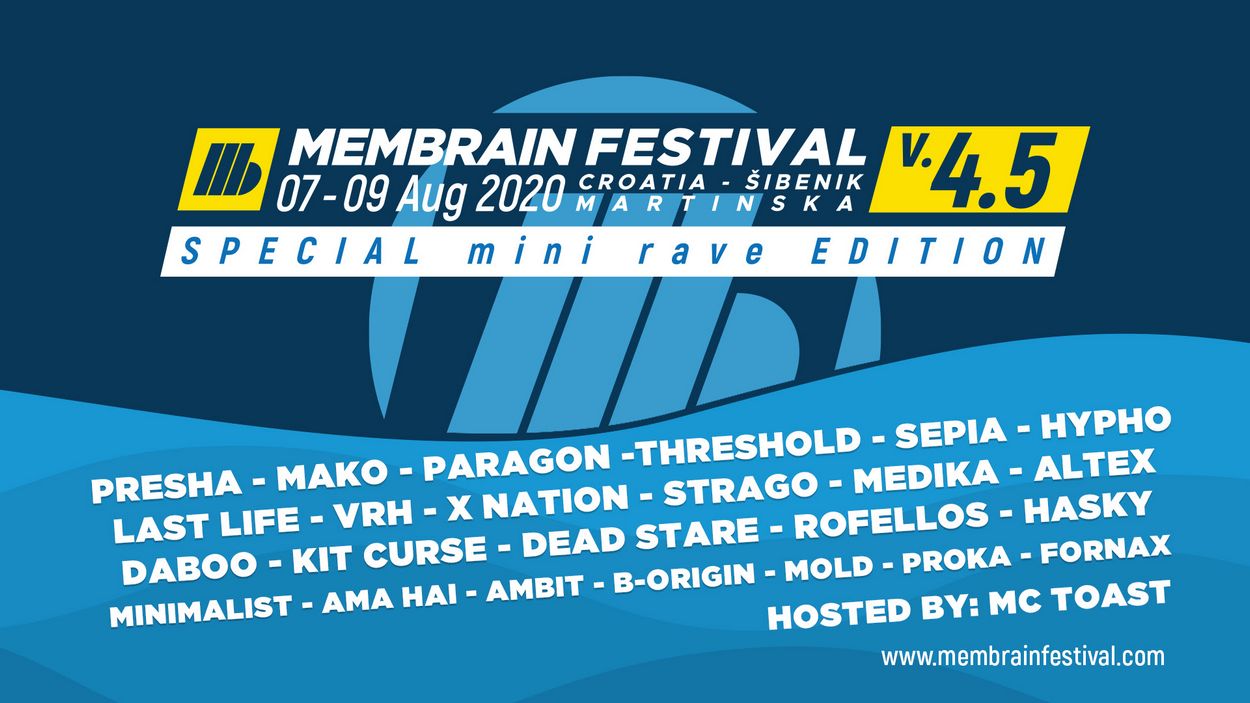 Mini izdanje Membrain Festivala ovo ljeto u Šibeniku ipak donosi atmosferu europske bass scene