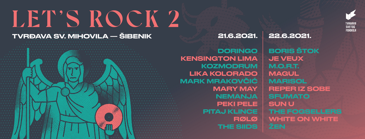 Šibenik je ovoljetni festivalski hotspot – start označava Let’s Rock 2 na Tvrđavi sv. Mihovila!