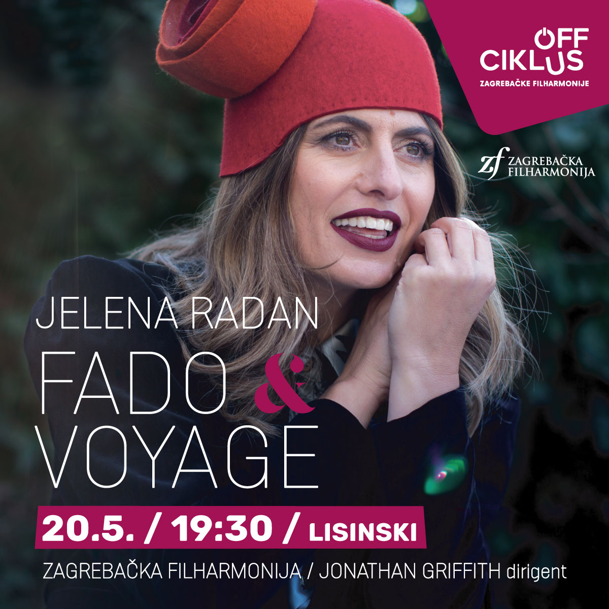 Fado & Voyage s potpisom Jelene Radan! Njezini koncerti uvijek su posebni glazbeni doživljaji, a najnoviji u Off ciklusu bit će i više od toga!