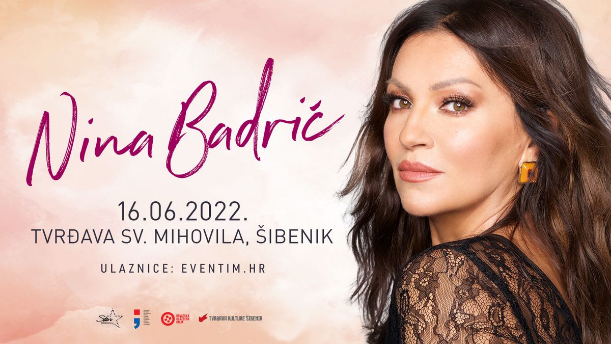 Nina Badrić otvara koncertnu sezonu na Tvrđavi sv. Mihovila u Šibeniku!