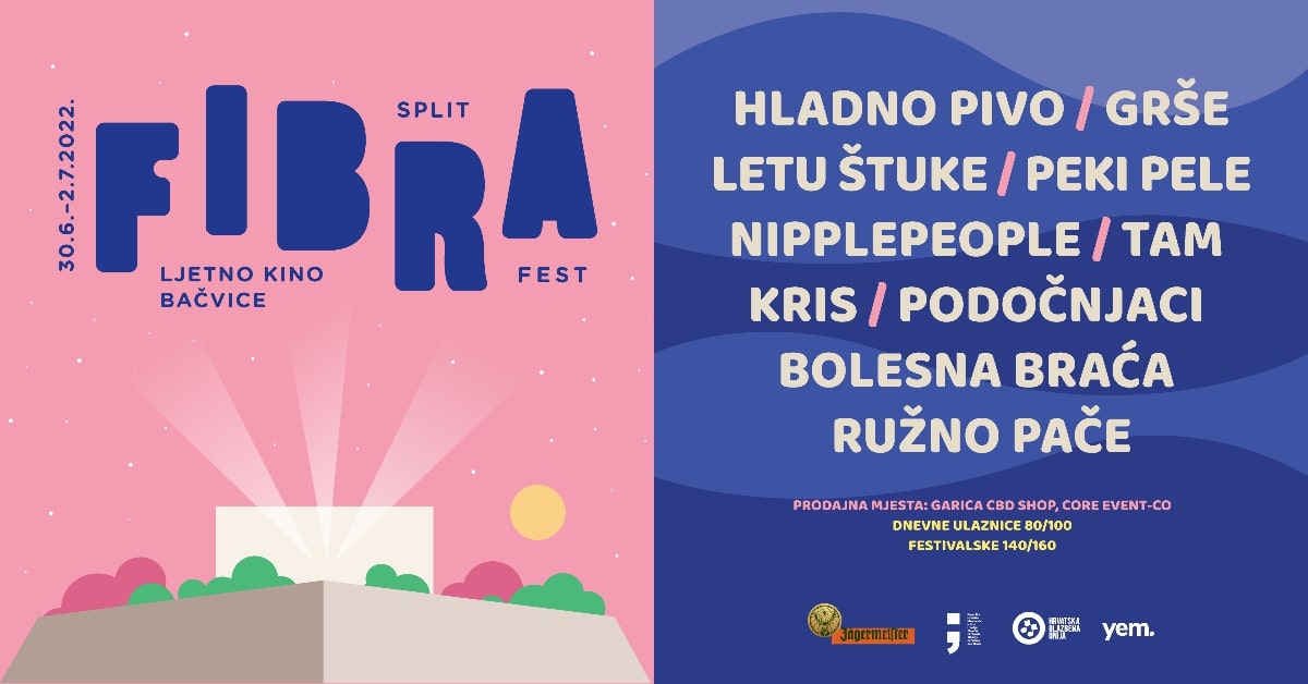 Prvi vikend u srpnju bit će vruć, jer Fibra Fest ponovno stiže u Split