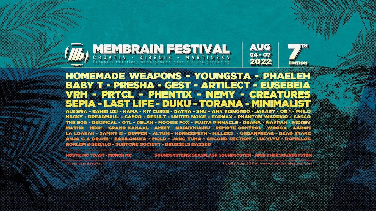 Membrain Festival u naredna četiri dana u Šibenik dovodi preko 80 izvođača iz Europe i svijeta