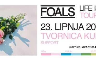 Koncert Foalsa se seli u Tvornicu Kulture, predgrupa regionalna senzacija – Svemirko!