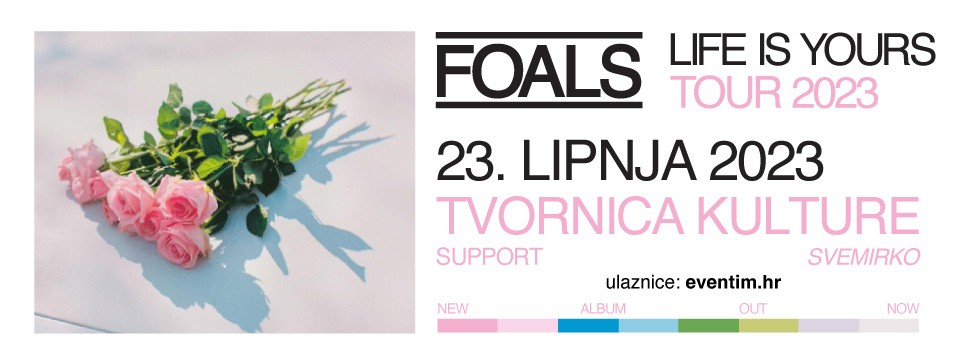 Koncert Foalsa se seli u Tvornicu Kulture, predgrupa regionalna senzacija – Svemirko!