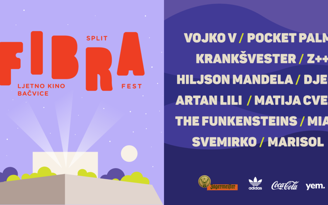 Jubilarni peti Fibra Fest uskoro u Ljetnom kinu Bačvice: Nastupaju Vojko V, Matija Cvek, z++…