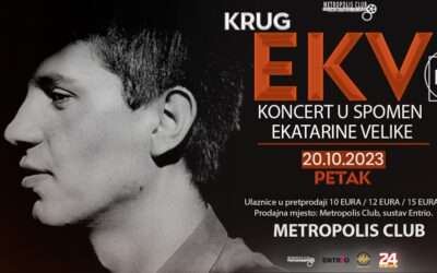Legendarni Zvuk Ekatarine Velike: Koncert grupe „Krug” Ponovno u Zagrebu!
