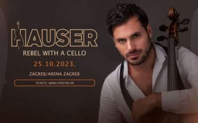 HAUSER – prva samostalna svjetska turneja “Buntovnik s violončelom” u Areni Zagreb!