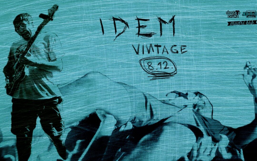 Prvi veliki samostalni koncert: IDEM nastupa u zagrebačkom Vintage Industrialu