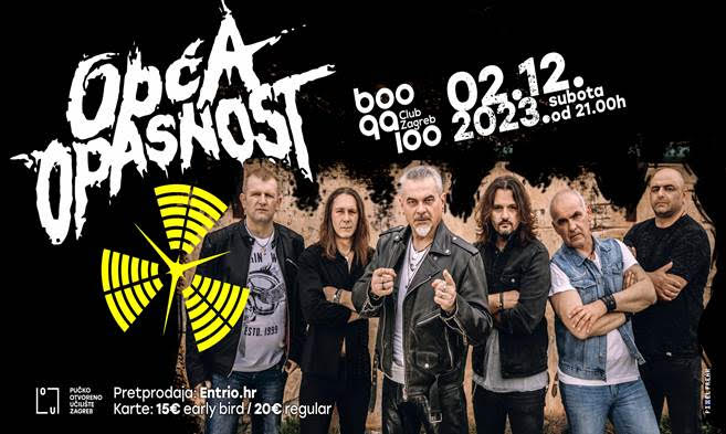 Opća opasnost priprema pravi rock spektakl u zagrebačkom klubu Boogaloo