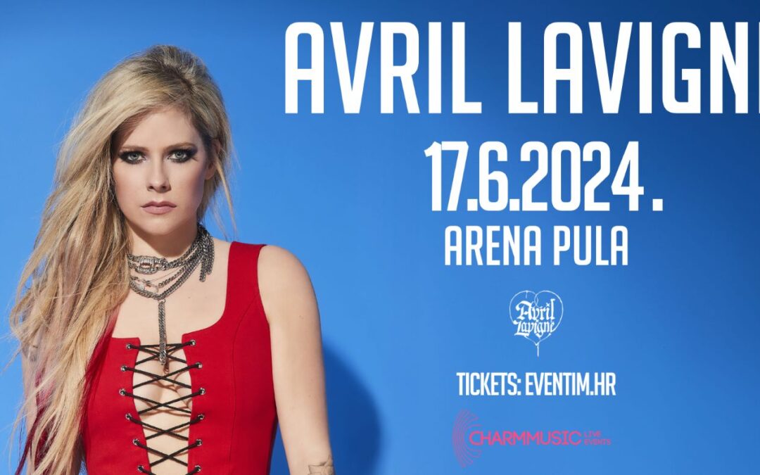 Avril Lavigne će na svom prvom koncertu u Hrvatskoj izvesti najveće hitove: Pola Arene je već prodano