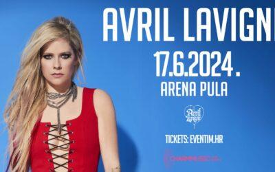 Avril Lavigne će na svom prvom koncertu u Hrvatskoj izvesti najveće hitove: Pola Arene je već prodano