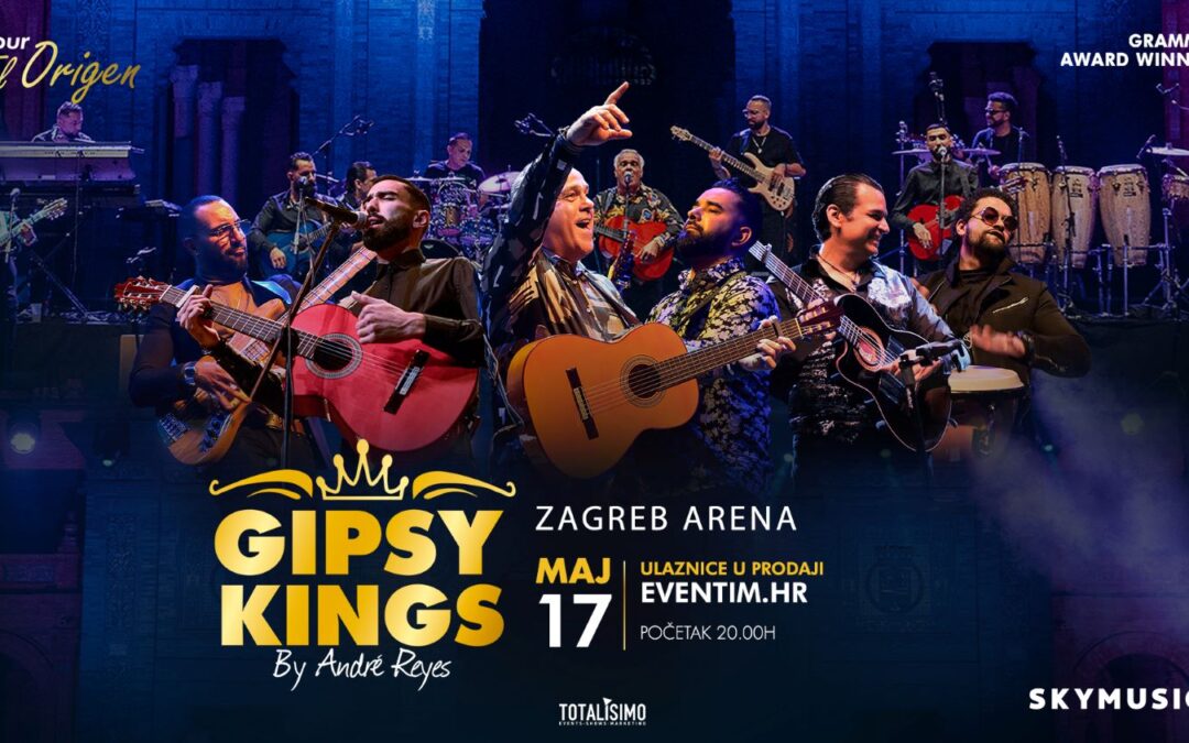 Gipsy Kings predvođeni sjajnim Andre Reyes-om stiže u zagrebačku Arenu 17. svibnja – ovo je priča o njima