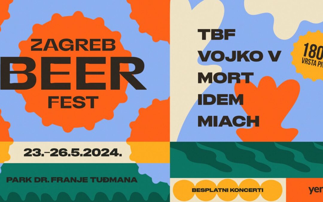 Otkriven prvi val izvođača: Na ovogodišnji Zagreb Beer Fest stižu TBF, Vojko V, Miach, MORT i IDEM