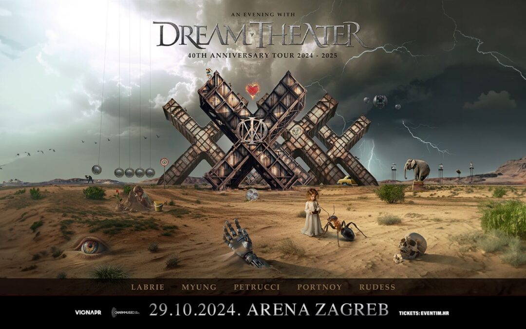 Dream Theater na turneji povodom 40 godina benda stižu u Arenu Zagreb!