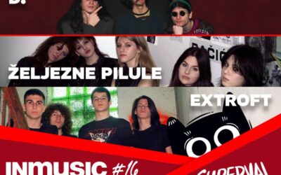 Na INmusicu nastupaju hrvatski bendovi školskog uzrasta: Najavljena nova imena