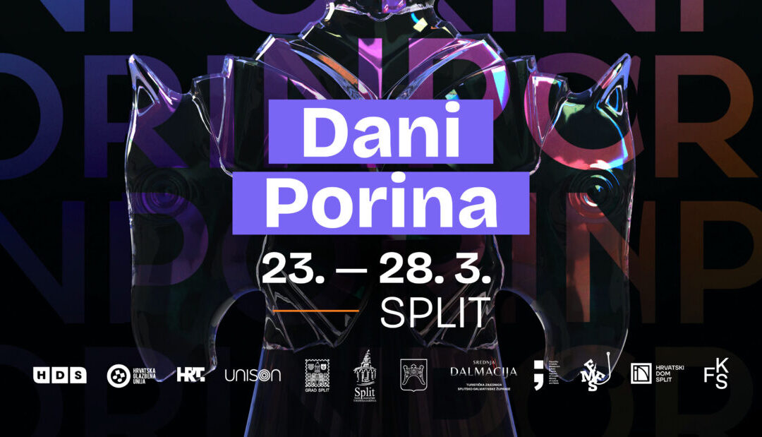 Kreću Dani Porina u Splitu, donosimo i popis izvođača na dodjeli